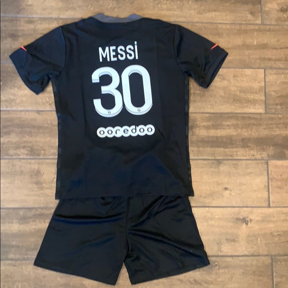 French teenager soccer Matching set Messi